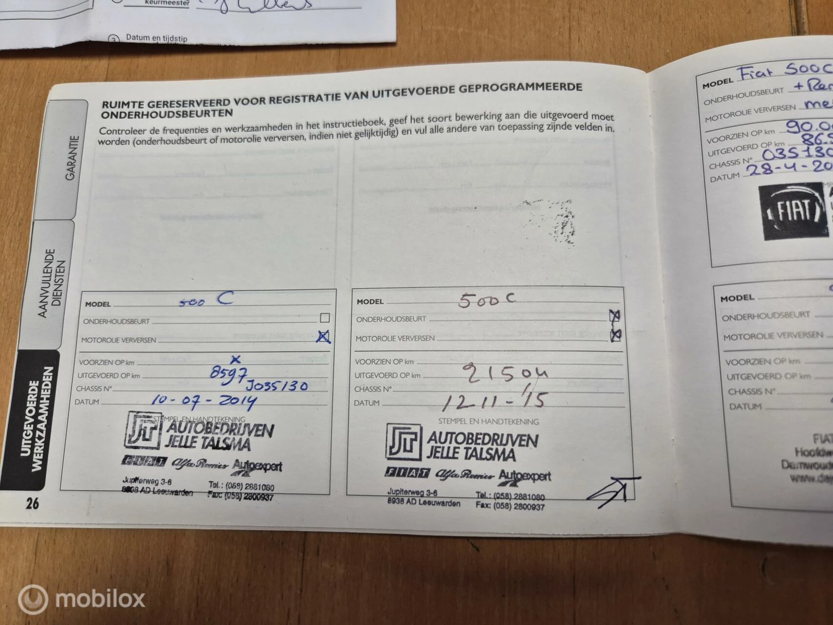 Hoofdafbeelding Fiat 500C