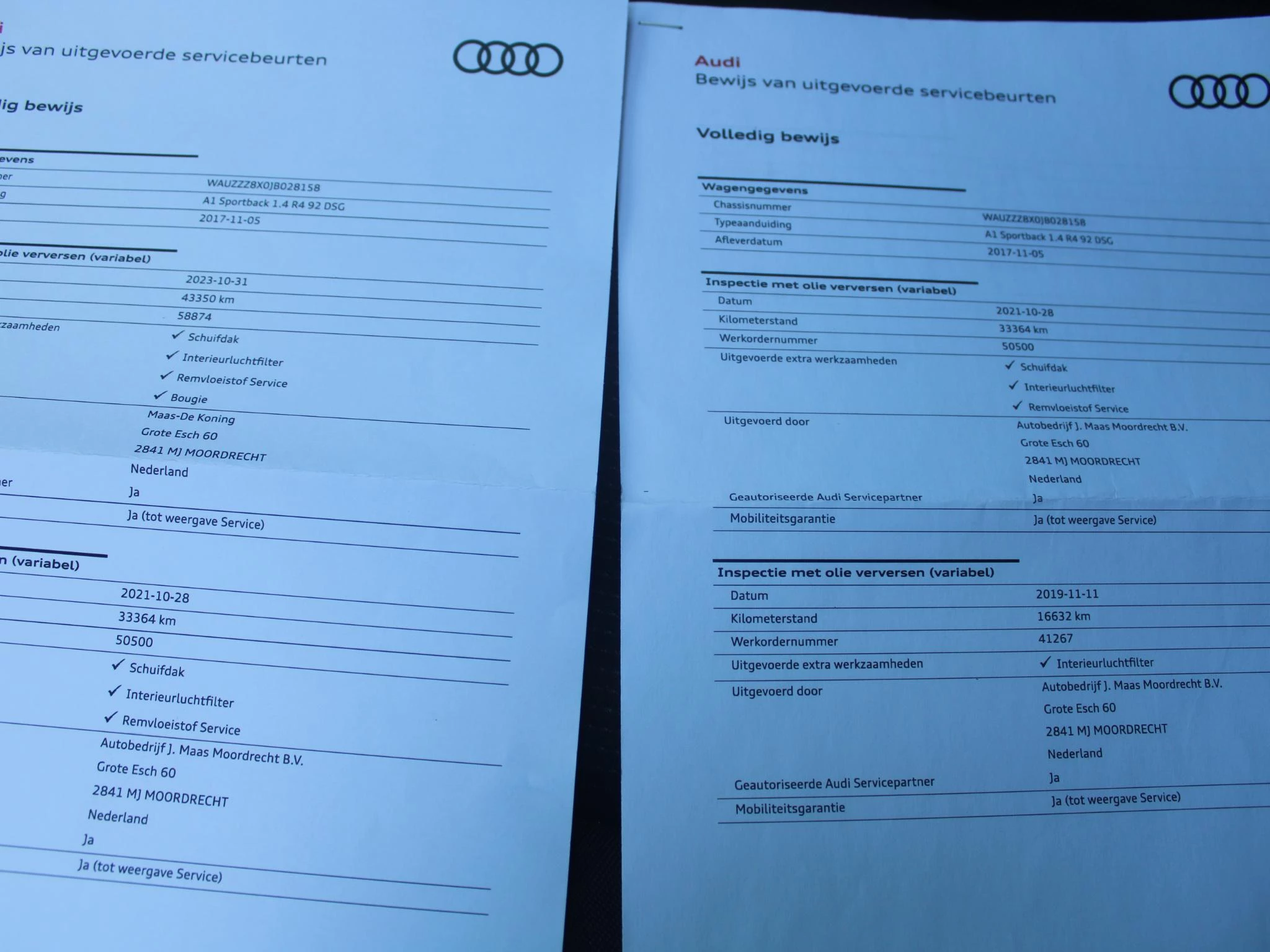 Hoofdafbeelding Audi A1 Sportback