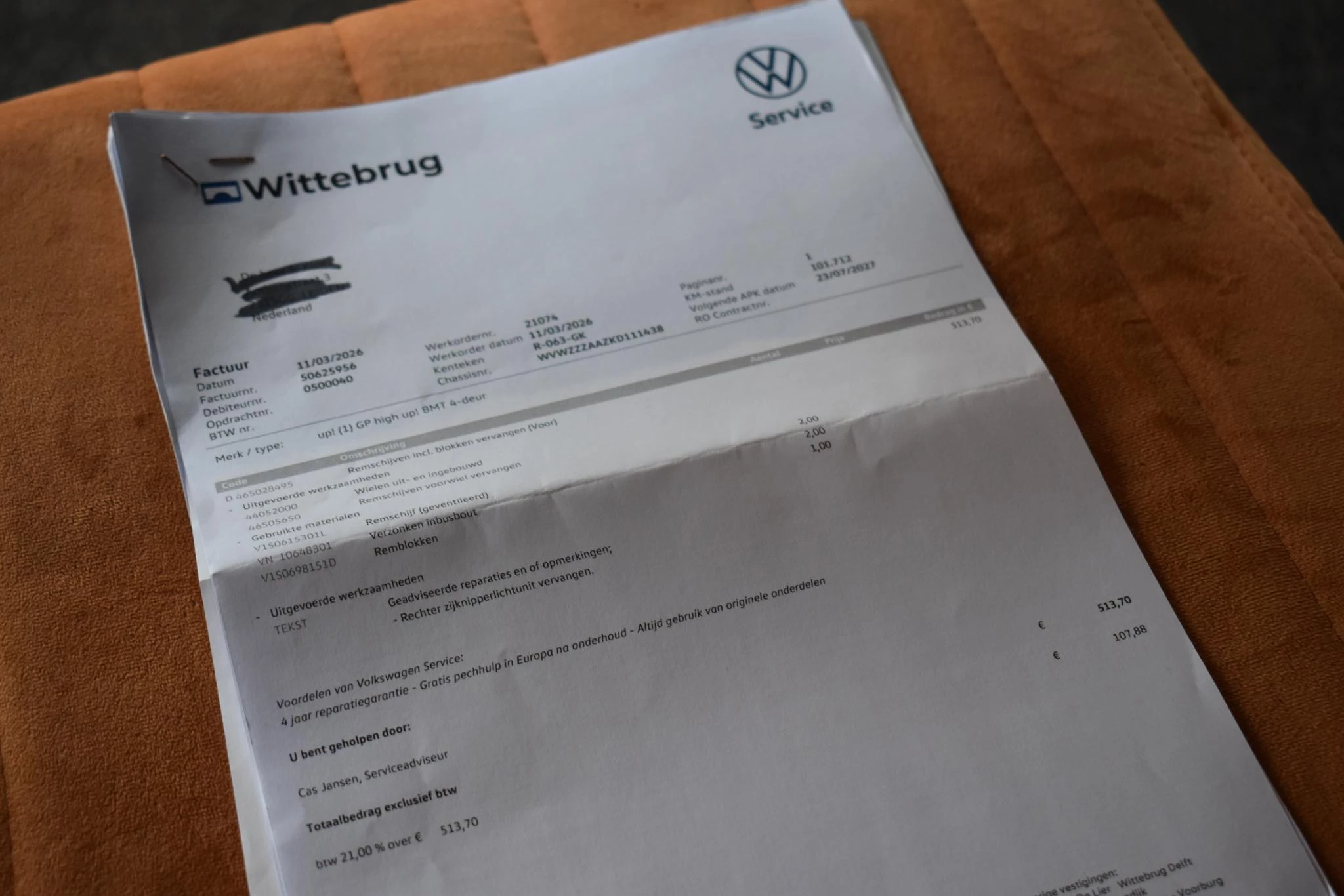 Hoofdafbeelding Volkswagen up!