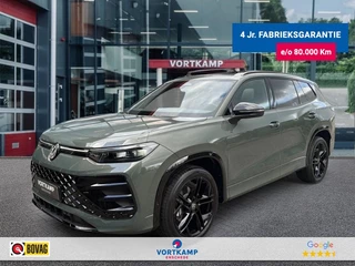 Hoofdafbeelding Volkswagen Tayron Volkswagen Tayron 1.5 eTSI R-LINE 7PERS. TREKHAAK/LEDER/CAMERA/PANO-DAK/ELEK-KLEP/ACC/HUD/STOELVERW