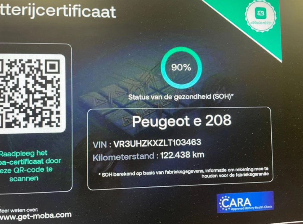 Hoofdafbeelding Peugeot e-208