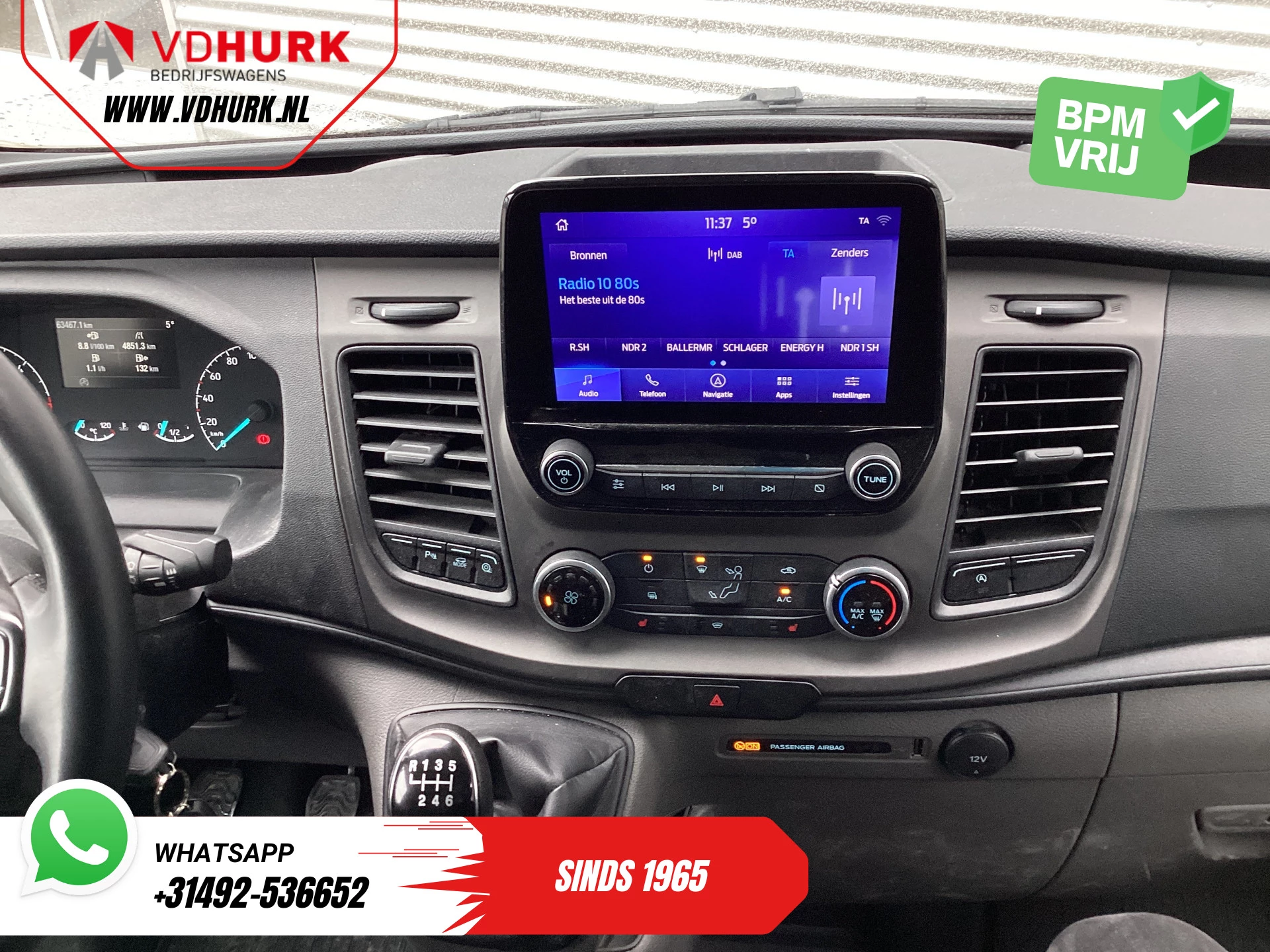 Hoofdafbeelding Ford Transit Custom