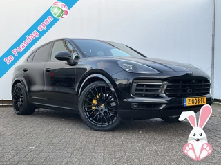 Porsche Cayenne Coupé 3.0 E-Hybrid PHEV 360° Pano SportChrono Luchtvering Bose Carplay Leer Memory UITSTRALING!
