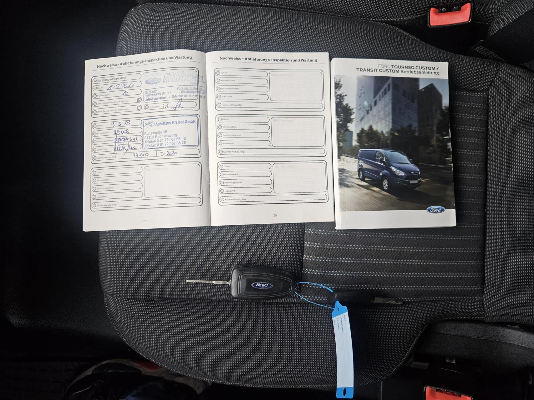 Hoofdafbeelding Ford Transit Custom