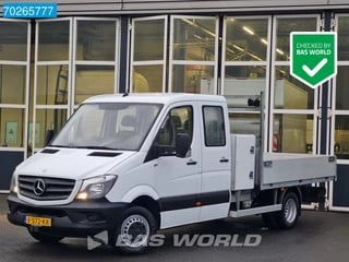 Mercedes Sprinter 513 CDI Open laadbak Dubbel Cabine Dubbellucht Trekhaak Airco Cruise Pritsche Pickup m3 Airco Dubbel cabine Trekhaak Cruise control