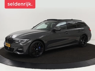 BMW 3-serie 320e M-Sport | Panoramadak | Adaptive cruise |  Leder | Trekhaak | Head-Up | Camera | Stoel & stuurverwarming | Carplay | Navigatie | Sfeerverlichting | Live Cockpit