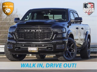 Dodge Ram 1500 | Limited | Night | 3.0L Twin-Turbo I6 | High Output | RAMBOX Passenger Display | 14,4 Touch Screen | Harman Kardon | INCL BPM-VOORDEEL Getoonde accessoires zijn verkrijgbaar tegen meerprijs