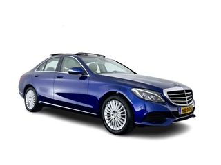 Mercedes-Benz C-Klasse 180 Ambition Aut. *PANO | FULL-LED | 1/2-LEATHER | SPORT-SEATS | NAVI-FULLMAP | HEATED-SEATS | ECC | PDC | CRUISE | 17''ALU*