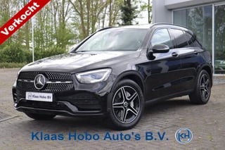 Hoofdafbeelding Mercedes-Benz GLC Mercedes-Benz GLC-klasse 200 AMG Pano, Distronic, Trekhaak, Sfeerverlichting, Camera