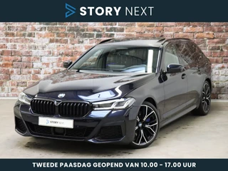 BMW 5 Serie Touring 530d High Executive M Sport Pakket Automaat / Live Cockpit Professional / Panoramadak / Sportstoelen / 20 Inch / Laserlicht / Driving Assistant / M Sportremsysteem / Extra Getint Glas / Shadow Line / Head-Up Display / Achteruitrijcamera