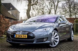 Hoofdafbeelding Tesla Model S Tesla Model S 85 Base Lifetime Free Supercharge Luchtvering Panorama