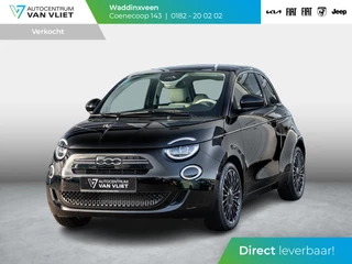 Fiat 500 Hybrid Collezione | Clima | LED | PDC | JBL Premium Audio | 17" | Camera | BSM | Canneloni Ivory/Piombo interieur