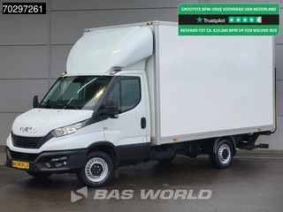 Hoofdafbeelding Iveco Daily Iveco Daily 35S14 Laadklep Zijdeur Bakwagen Airco Cruise Standkachel Euro6 Meubelbak Koffer Airco Cruise control