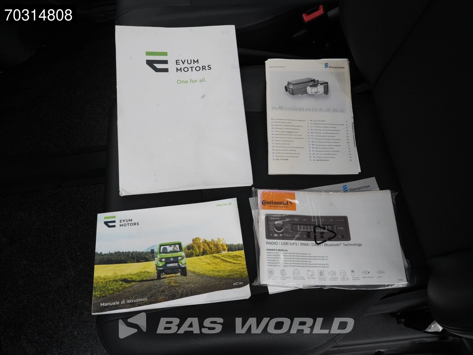 Hoofdafbeelding EVUM Motors aCar SWB Cassone Ribaltabile 23 Kwh MY23