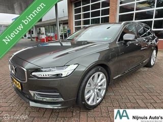 Hoofdafbeelding Volvo V90 Volvo V90 2.0 T8 AWD Inscription Leer| Achteruitrijcamera | Elektrische klep | Stoelverwarming | Voorruitverwarming