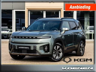 KGM Torres EVX Platinum Full Electric Forest Green