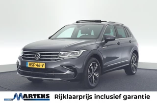 Hoofdafbeelding Volkswagen Tiguan Volkswagen Tiguan 1.4 TSI 245pk eHybrid Elegance Trekhaak Camera Keyless Panoramadak Virtual Cockpit Navigatie