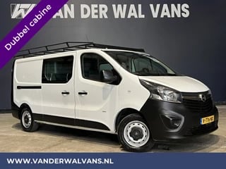 Opel Vivaro 1.6 CDTI L2H1 Dubbele cabine Euro6 Airco | 5-Zits | Navigatie | Trekhaak Imperiaal, LED, Cruisecontrol, Parkeersensoren