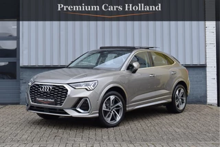 Audi Q3 Sportback 45 TFSI e S-Line 245 Pk Pano Memory Leder Matrix Keyless 360 Camera Trekhaak 19 Inch
