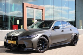 Hoofdafbeelding BMW M3 BMW M3 3-serie xDrive Competition | Schuifdak | Diamond Black Wrap
