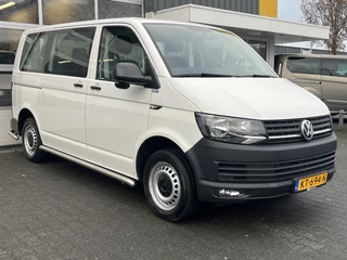 Volkswagen Transporter Kombi 8-persoons 2.0 TDI 150 pk DSG Automaat L1H1 BTW en BPM vrij Airco Cruise control Trekhaak PDC 1e eigenaar Euro 6 Combi Personenbus Passenger Groepsvervoer Taxi