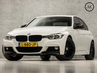 BMW 3 Serie 320i High Executive M Sport 184Pk Automaat (GROOT NAVI, M PAKKET, HEAD-UP DISPLAY, STOELVERWARMING, GETINT GLAS, ALCANTARA SPORTSTOELEN, SFEERVERLICHTING, CRUISE, NIEUWE APK, NIEUWSTAAT)