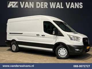 Ford Transit 2.0 TDCI 131pk L3H2 Euro6 Airco | Apple Carplay | Camera | Navigatie | Stoelverwarming| Cruisecontrol Parkeersensoren, Android Auto, Verwarmde voorruit, Bijrijdersbank
