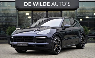 Hoofdafbeelding Porsche Cayenne Porsche Cayenne 3.0 E-Hybrid SportDesign 462pk Pano Head-up Trekhaak Stoelventilatie 18-weg ACC 360-camera