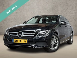 Mercedes-Benz C-Klasse 180 Edition 1 156Pk Automaat (NAVIGATIE, LEDER, STOELVERWARMING, SPORTSTOELEN, PARKEERSENSOREN, CRUISE, NIEUWE APK, NIEUWSTAAT)