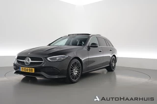 Mercedes-Benz C-Klasse Estate 180 Luxury Line | Pano | Elek. Trekhaak | 360cam | Leder | Memory seats | Burmester | Adapt. Cruise | Carplay