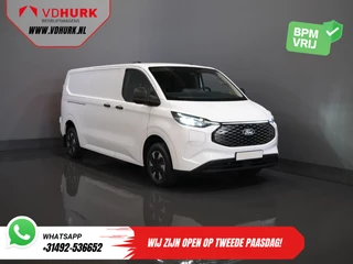 Ford E-Transit Custom Trend L2 65 kWh 330 km WLTP LED/ Snellader/ 2.3t Trekverm./ Stuurverw./ Stoelverw./ Carplay/ Climate/ Camera/ PDC/ Cruise