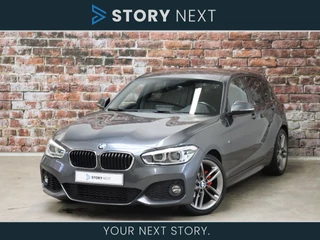 BMW 1 Serie 118i Executive M Sport Pakket Automaat 5 deurs / Navigatie Professional / Climate Control / LED / Shadow Line / 18 Inch / Achteruitrijcamera / Parkeersensoren voor+achter / Extra Getint Glas / Cruise Control / Bluetooth