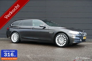 BMW 5-serie Touring 520i Executive, Leder, Trekhaak