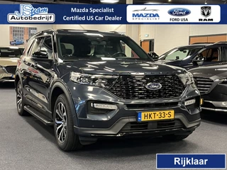 Hoofdafbeelding Ford Explorer Ford Explorer 3.0 V6 EcoBoost PHEV ST-Line 457PK AWD | 7-Persoons | Trekhaak | Panodak | Sidebars