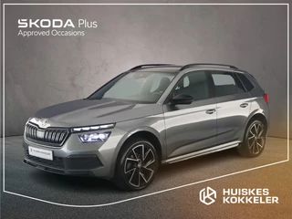 Hoofdafbeelding Škoda Kamiq Skoda Kamiq Monte Carlo 1.0 TSI 110pk DSG Automaat Panoramadak, Achteruitrijcamera, Stuurwiel verwarmd, LED koplampen, Verwarmde voorruit, Cruise control