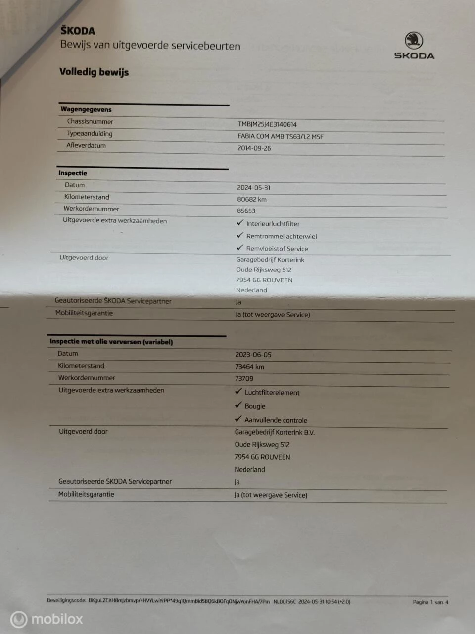 Hoofdafbeelding Škoda Fabia