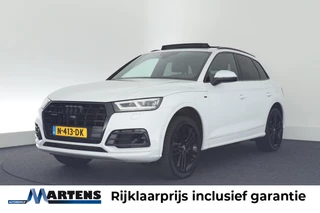 Hoofdafbeelding Audi Q5 Audi Q5 55 TFSI e 367pk quattro Competition Trekhaak 360Camera Keyless Head-Up Virtual Cockpit Stoelverwarming Panoramadak