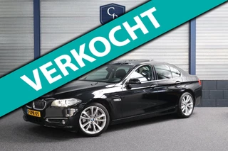 BMW 5-serie 528i High Executive FACELIFT/LCI/SCHUIFDAK/LEER+S.VERWARMING+MEMORY/LMV/CAM/CRUISE/ECC/12 MND GARANTIE!