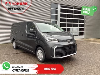 Toyota ProAce Electric Worker 75 kWh L3 345 km WLTP LED/ Snellader/ Keyless/ Adapt.Cruise/ Stuurverw./ Stoelverw./ Navi/ Carplay/ Camera/ PDC/ Airco