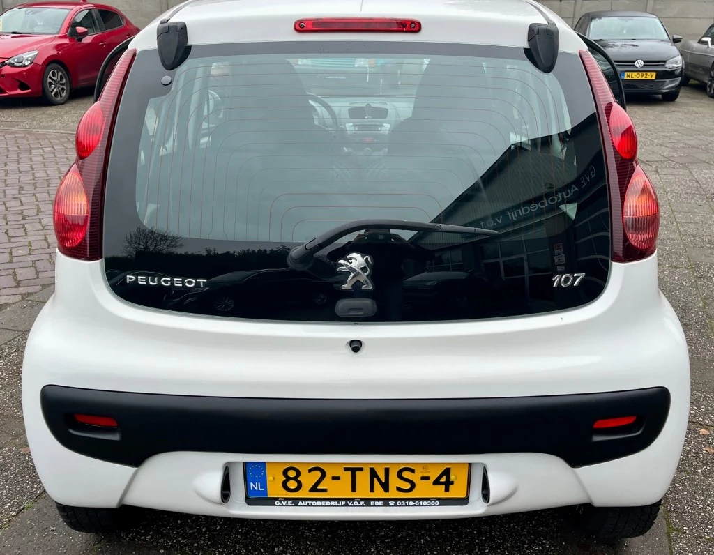 Hoofdafbeelding Peugeot 107