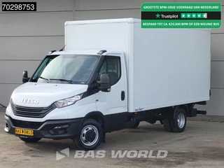 Iveco Daily 35C16 Laadklep Dubbellucht Bakwagen 160PK Airco Euro6 Meubelbak Koffer Airco