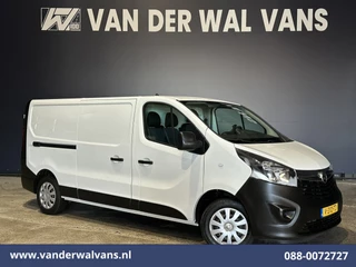 Opel Vivaro 1.6 CDTI 126pk L2H1 Euro6 Airco | Navigatie | LED | Cruisecontrol | Trekhaak Parkeersensoren, Bijrijdersbank