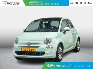 Fiat 500 1.2 Lounge | Panoramadak | Apple carplay/Android auto | Airco | Cruise Controle