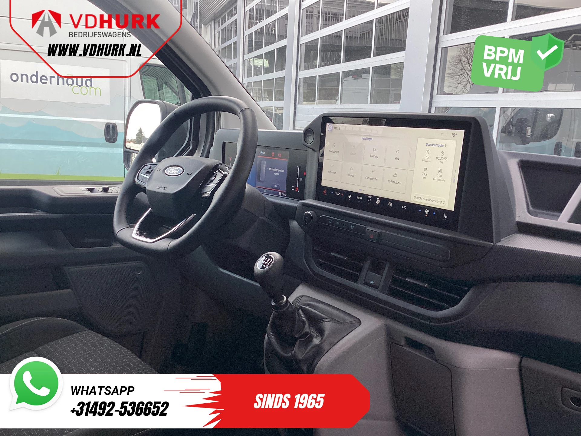 Hoofdafbeelding Ford Transit Custom