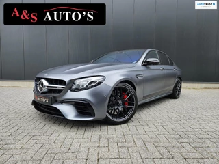 Mercedes-Benz E-klasse AMG 63 S 4MATIC Edition 1 Kuipstoelen Panodak 360 Solfclose HUD Burmester Verkoelde stoelen Standkachel