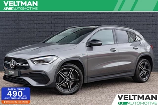 Hoofdafbeelding Mercedes-Benz GLA Mercedes GLA-klasse 250 e AMG Line PANO TREKHAAK MEMORY SFEERVERLICHTING
