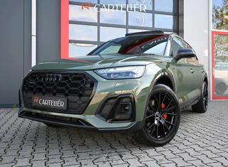 Audi Q5 50 TFSI e S-Line Quattro Competition | RS Leder | Pano | Camera | 21'' | B&O | Keyless | Digitaal Dash | Ambient+ | Matrix Led |Nav | Stoelverwarming voor + achter | Cruise | Carplay / Android Auto | Warmtewerend & geluidswerend glas