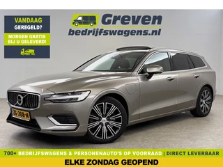 Volvo V60 2.0 T8 Twin Engine AWD Inscription 304PK Pano Harman/Kardon Trekhaak Memory Head-up LED Virtual Stoelverwarming/Stoelventilatie Cruise Carplay Camera Navi 18"LMV