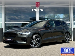 Hoofdafbeelding Volvo V60 Volvo V60 2.0 T6 PHEV AWD Plus Dark|PANO|TREK|H&K|PILOT|CARPLAY