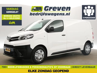 Hoofdafbeelding Toyota ProAce Toyota ProAce 2.0 D-4D L1H1 145PK Airco Cruise Carplay 3 Persoons Elektrpakket Schuifdeur